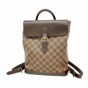 LOUIS VUITTON Brown Damier Backpack